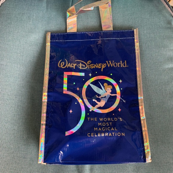 Disney Handbags - 🏰DISNEY REUSABLE TOTE🏰50 YEAR CELEBRATION 🏰